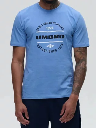 Camiseta Manga Curta Masculina Football Pioneers U11L00347 Umbro Azul
