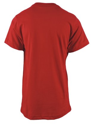 Camiseta Manga Curta Masculina Juvenil Com Estampa 30.01.2370 Gangster Vermelho