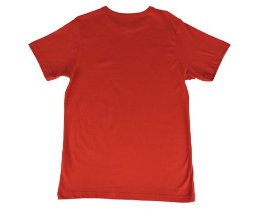 Camiseta Manga Curta Masculina Juvenil Com Estampa Skatista 35286 Brandili Vermelho
