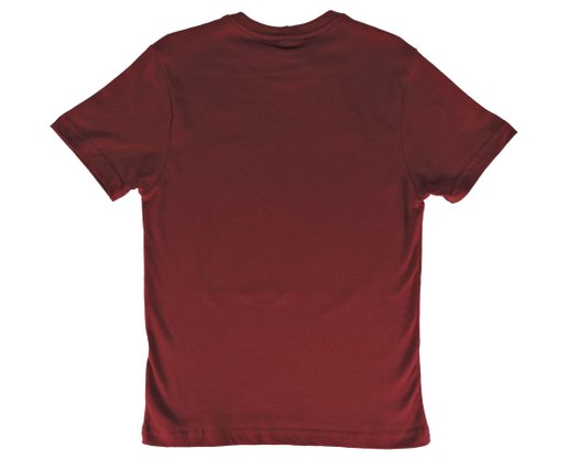 Camiseta Manga Curta Masculina Juvenil Estampa Bart Simpsons 31525 Vanton Vinho