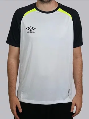 Camiseta Manga Curta Unissex Adamant U13TW00573 Umbro Branco