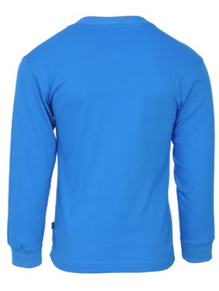 Camiseta Manga Longa Com Estampa Masculino Infantil Fabril Brusque Royal