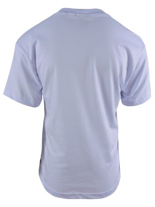 Camiseta Manga Curta Unissex Escolar 2/8 Fabril Brusque Branco