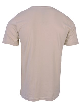 Camiseta Masculina Adulto Manga Curta Relevo 10.16.2662 Gangster Bege