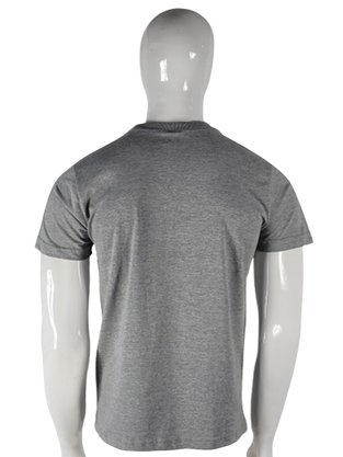 Camiseta Masculina Adulto Manga Curta Detalhe Logo Emborrachado 10.16.4161 Gangster Mescla