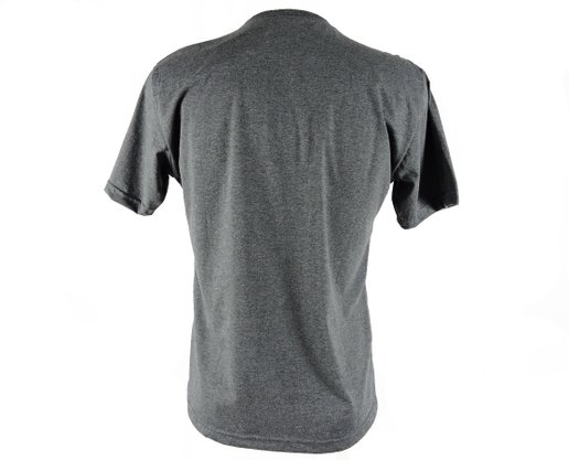 Camiseta Masculina Adulto Manga Curta Detalhe Logomarca 10.16.0530 Gangster Cinza Escuro
