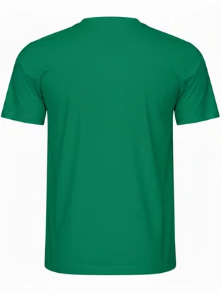 Camiseta De Algodão Unissex HT102 Har Têxtil Esmeralda