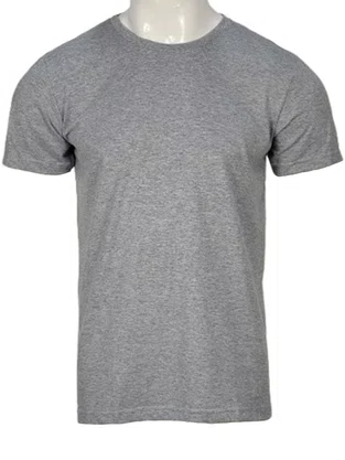 Camiseta De Algodão Tamanho Especial  HT103 Har Têxtil Mescla