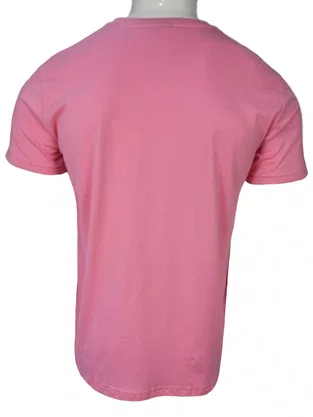 Camiseta De Algodão Tamanho Especial  HT103 Har Têxtil Rosa