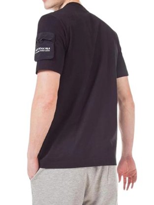 Camiseta Masculina Adulto WR Cargo F11HT084 Fila Preto