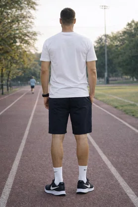 Camiseta Masculina Dry Fit DV9315 Nike Off White