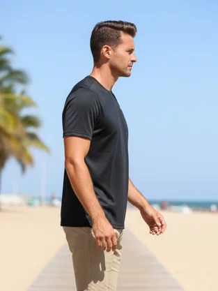 Camiseta Masculina Dry Fit DV9315 Nike Preto