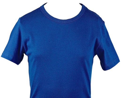 Camiseta Masculina Infantil 2-8  Manga Curta Básica 5CMU Hering Kids Azul Royal