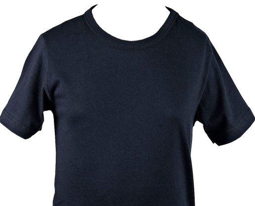 Camiseta Masculina Infantil 2-8 Manga Curta Lisa 5CMU Hering Kids Preto