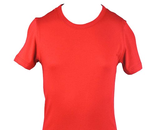Camiseta Masculina Infantil 2-8 Manga Curta Lisa 5CMU Hering Kids Vermelho