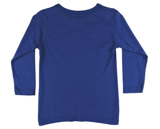 Camiseta Masculina Infantil Manga Longa 4-8 Estampa Coqueiro 11208863 Marisol Azul