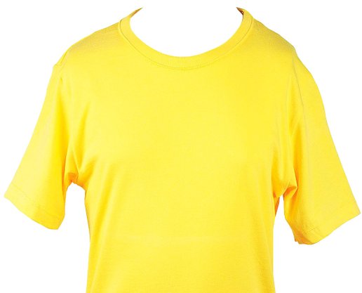 Camiseta Masculina Juvenil 10-16 Manga Curta Lisa 5CMU Hering Kids Amarelo Sol