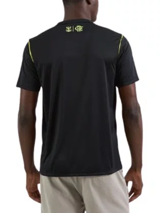 Camiseta Flamengo Masculina Adulto 100724302 Braziline Preto