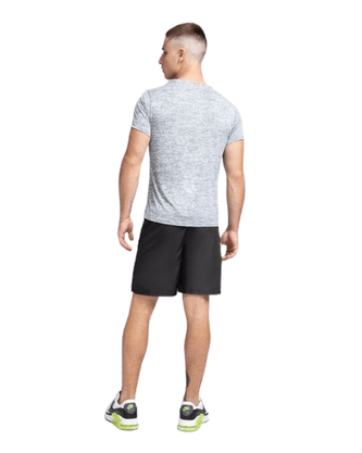 Camiseta Slim Com Dry Masculina Adulto Estampada 1000110006 Enfim Cinza