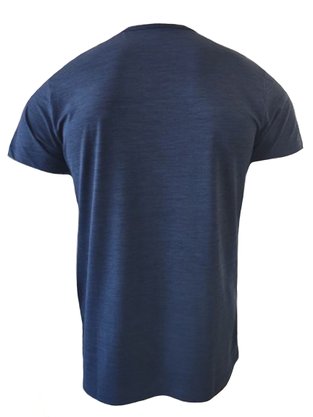 Camiseta Sport Slim Masculina Adulto 6460008 Oogochi Marinho
