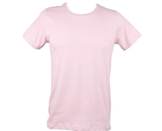 Camiseta Masculina Adulto Manga Curta Lisa HT102 Har Têxtil Rose