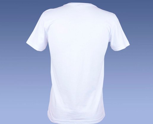 Camiseta Masculina Adulto Tamanho Especial Manga Curta Lisa HT101 Har Têxtil Branco