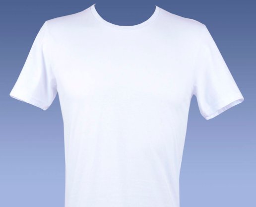 Camiseta Masculina Adulto Tamanho Especial Manga Curta Lisa HT101 Har Têxtil Branco