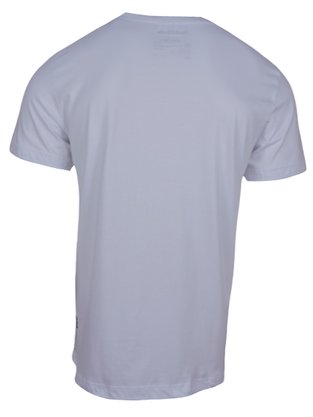 Camseta Masculina Manga Curta Com Estampa 46712 Rock&Soda Branco