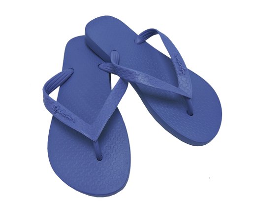 Chinelo Feminino Adulto Clássica 06466 Ipanema Azul e Azul Médio