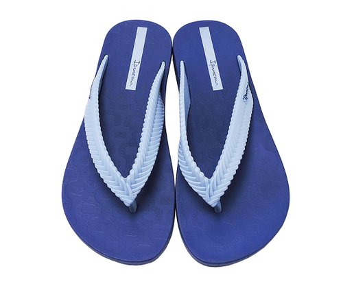 Chinelo Feminino Adulto Nature 26267 Ipanema Azul e Azul