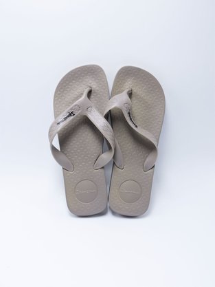 Chinelo Masculino Adulto Anatômica Surf 25122 Ipanema Cinza e Cinza