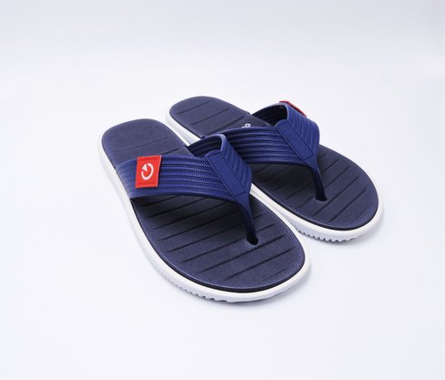 Chinelo Masculino Adulto Berlim Dedo 11600 Cartago Branco e Azul