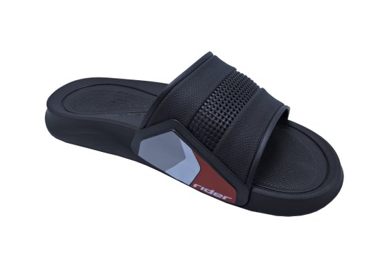 Chinelo Masculino Adulto Infinity Light II 11745 Rider Preto E Preto
