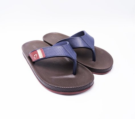 Chinelo Masculino Adulto Siena 11081 Cartago Marrom e Azul