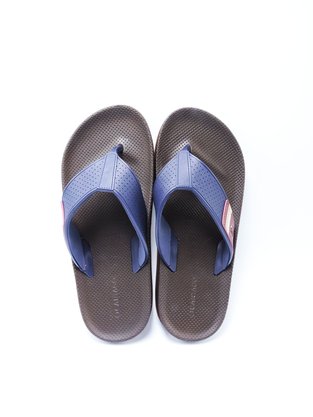 Chinelo Masculino Adulto Siena 11081 Cartago Marrom e Azul