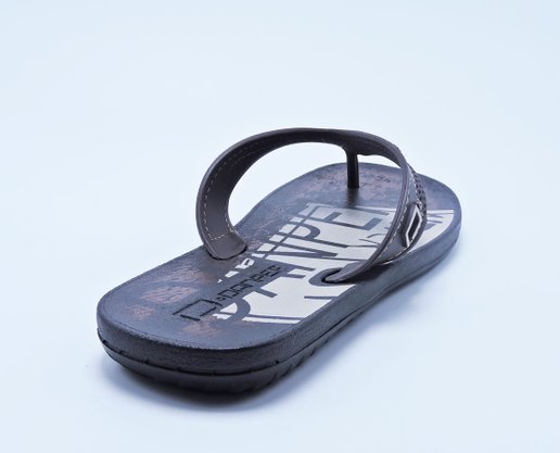 Chinelo Masculino Adulto Silk Correia D6007 Danper Café e Bege
