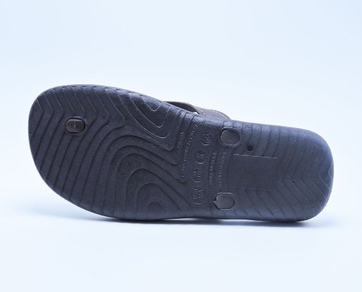Chinelo Masculino Adulto Silk Correia D6007 Danper Café e Bege