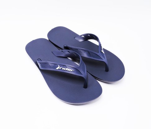 Chinelo Masculino Adulto Strett 11573 Rider Preto e Azul