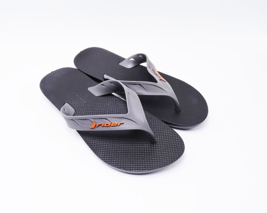 Chinelo Masculino Adulto Strett 11573 Rider Preto e Cinza