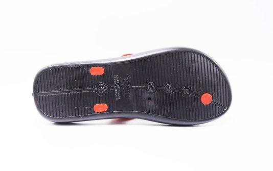 Chinelo Masculino Adulto Strett 11573 Rider Preto e Vermelho