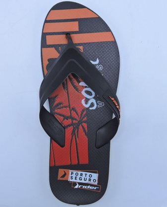 Chinelo Masculino Adulto Strike Beach 11809 Rider Preto