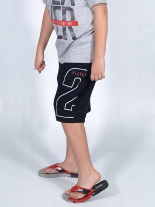 Chinelo Masculino Infantil Neocycle10897 Mormaii Cinza e Vermelho