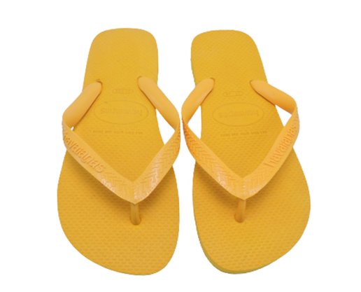 Chinelo Unissex Adulto Top Havaianas Amarelo Pop