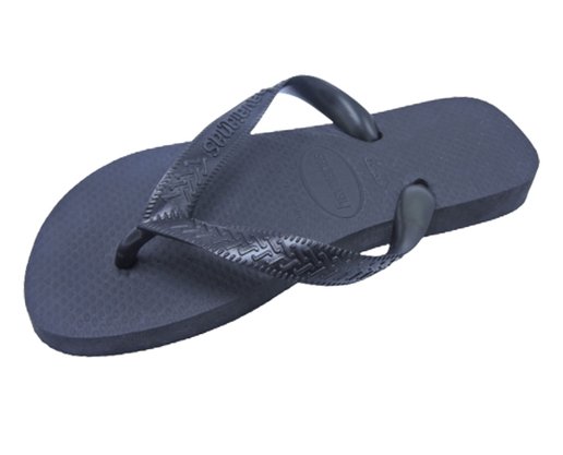 Chinelo Unissex Adulto Top Havaianas Preto