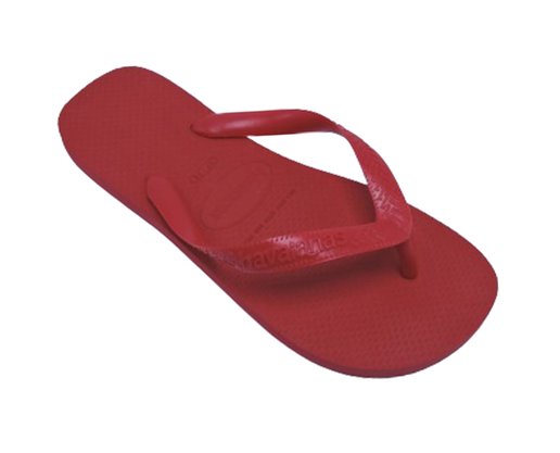 Chinelo Unissex Adulto Top Havaianas Vermelho Rubi