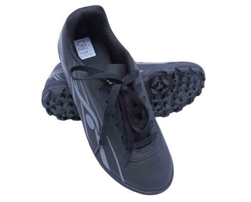 Chuteira Society Masculina Adulto 6201 D'six Preto e Cinza