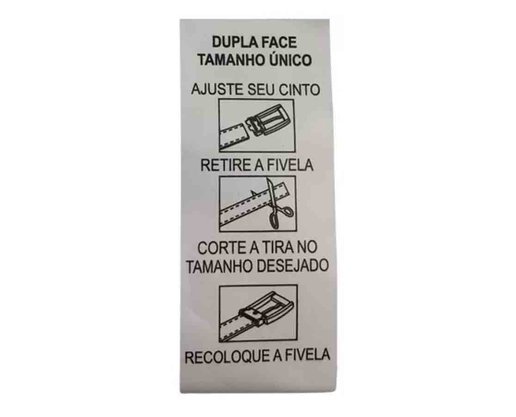 Cinto Dupla Face Masculino Adulto 3001013 Windy Preto e Café