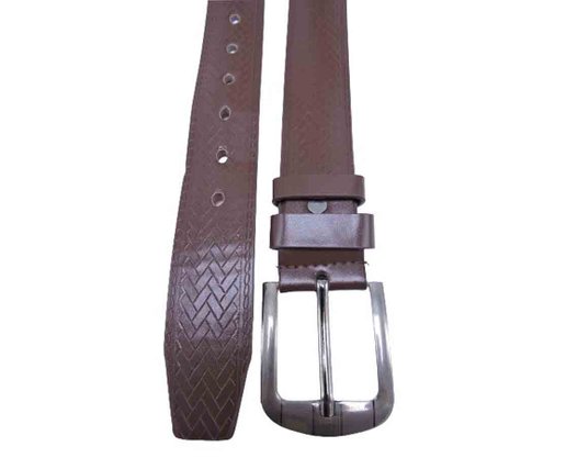Cinto Masculino Em Poliuretano/Microfibra  CINT.304 Old Land Marrom