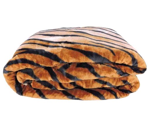 Cobertor Casal Raschel 2,20m x 2,40m Texfine Animal Print