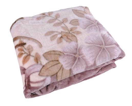 Cobertor Casal Raschel 2,20m x 2,40m Texfine Rosé